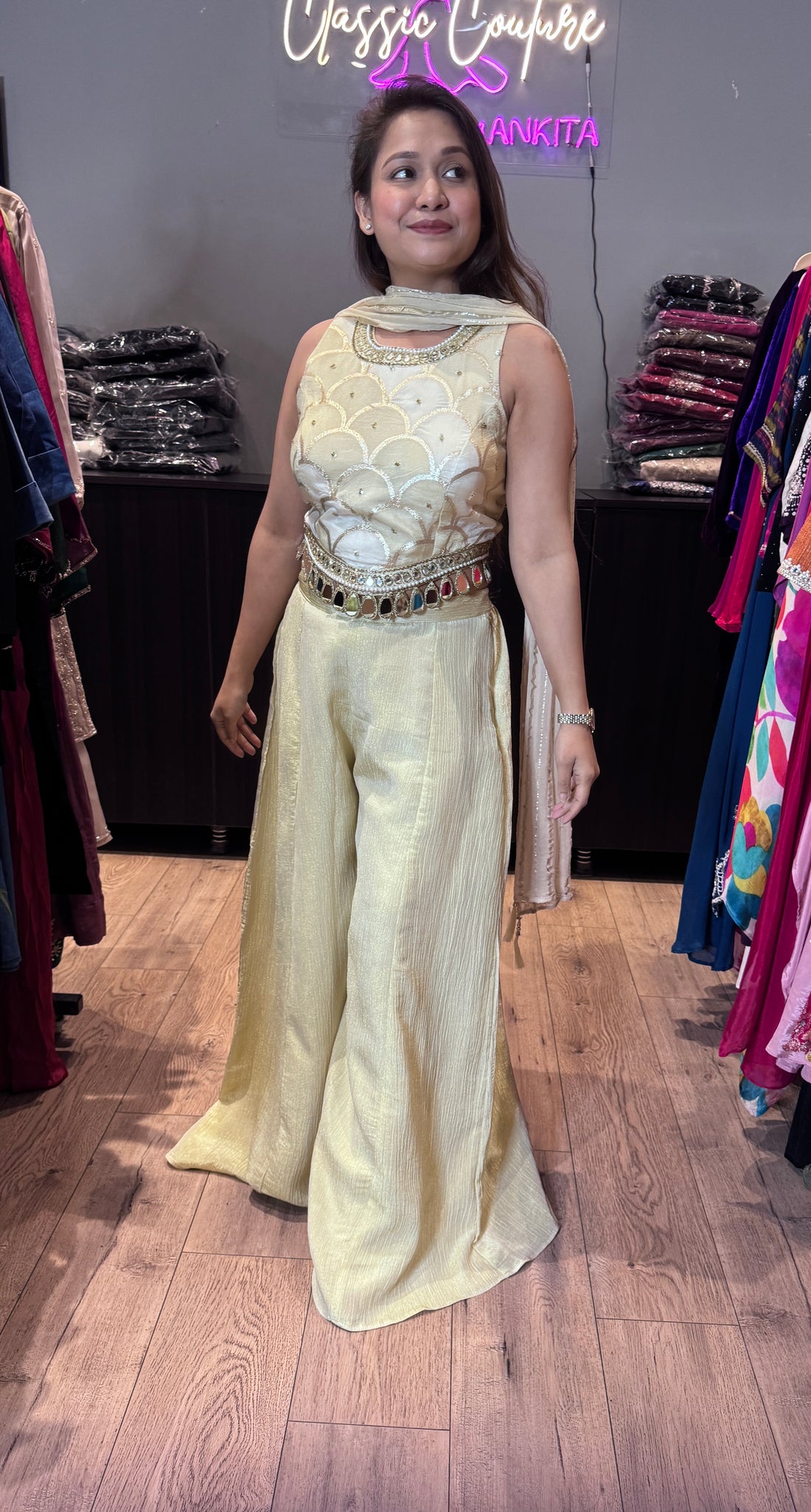 Ivory crush tissue set