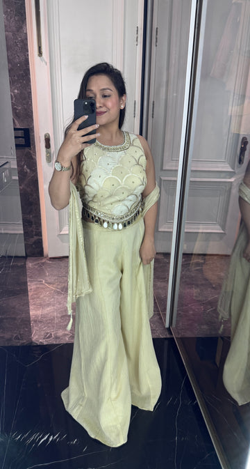 Ivory crush tissue set