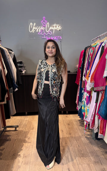 Maya indowestern set