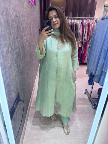 Safa Anarkali suit