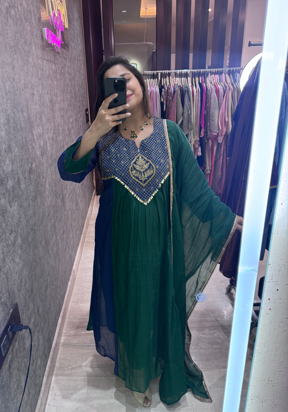 Raavi Anarkali suit
