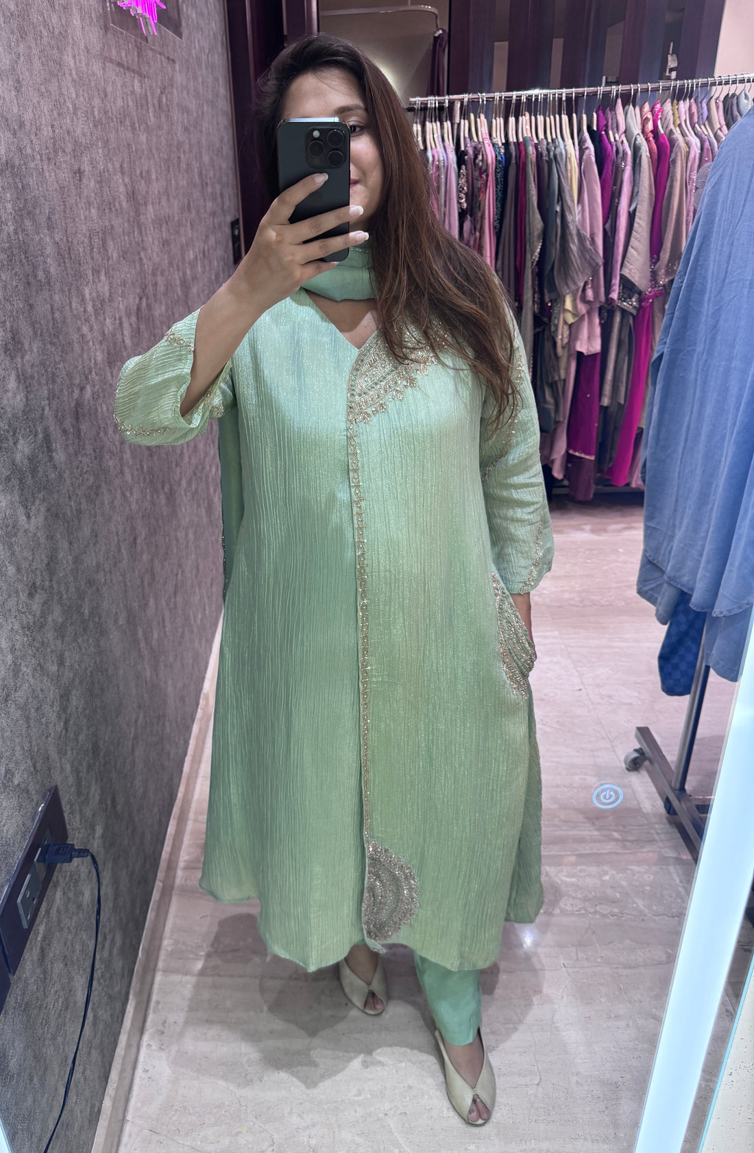 Safa Anarkali suit
