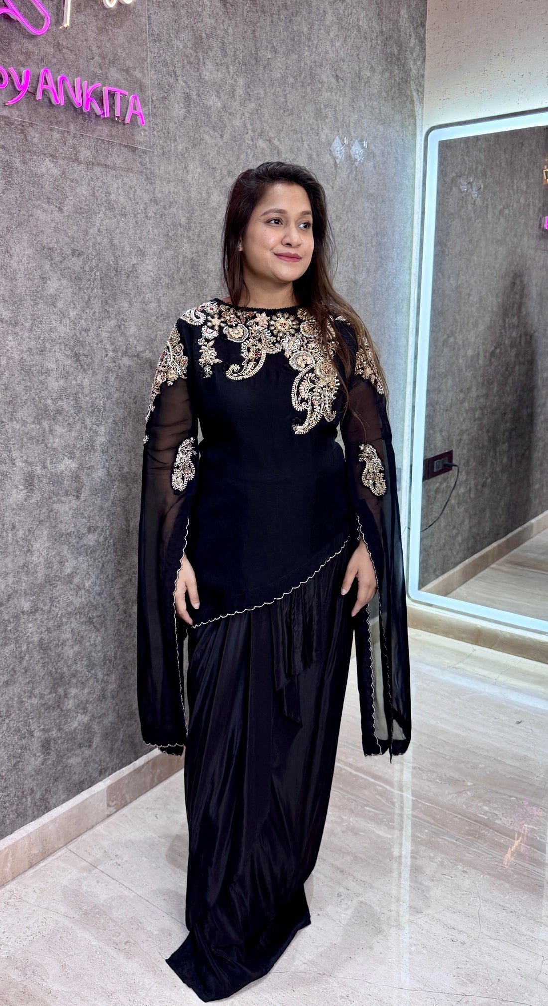 Kesha indo western dress