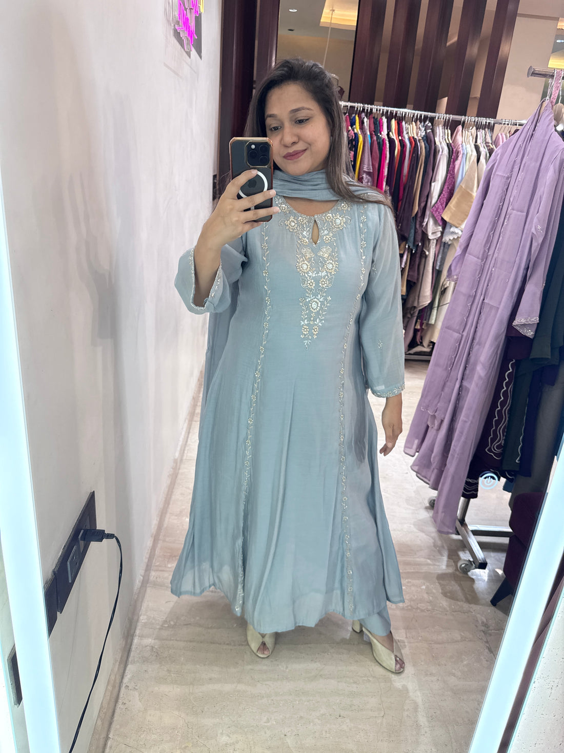 Elsa Anarkali suit