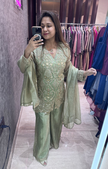 Hurain sharara suit