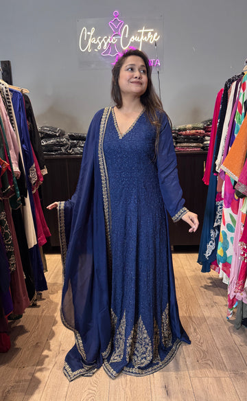 Chikankari Anarkali