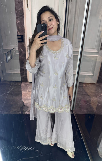 Janvi sharara suit