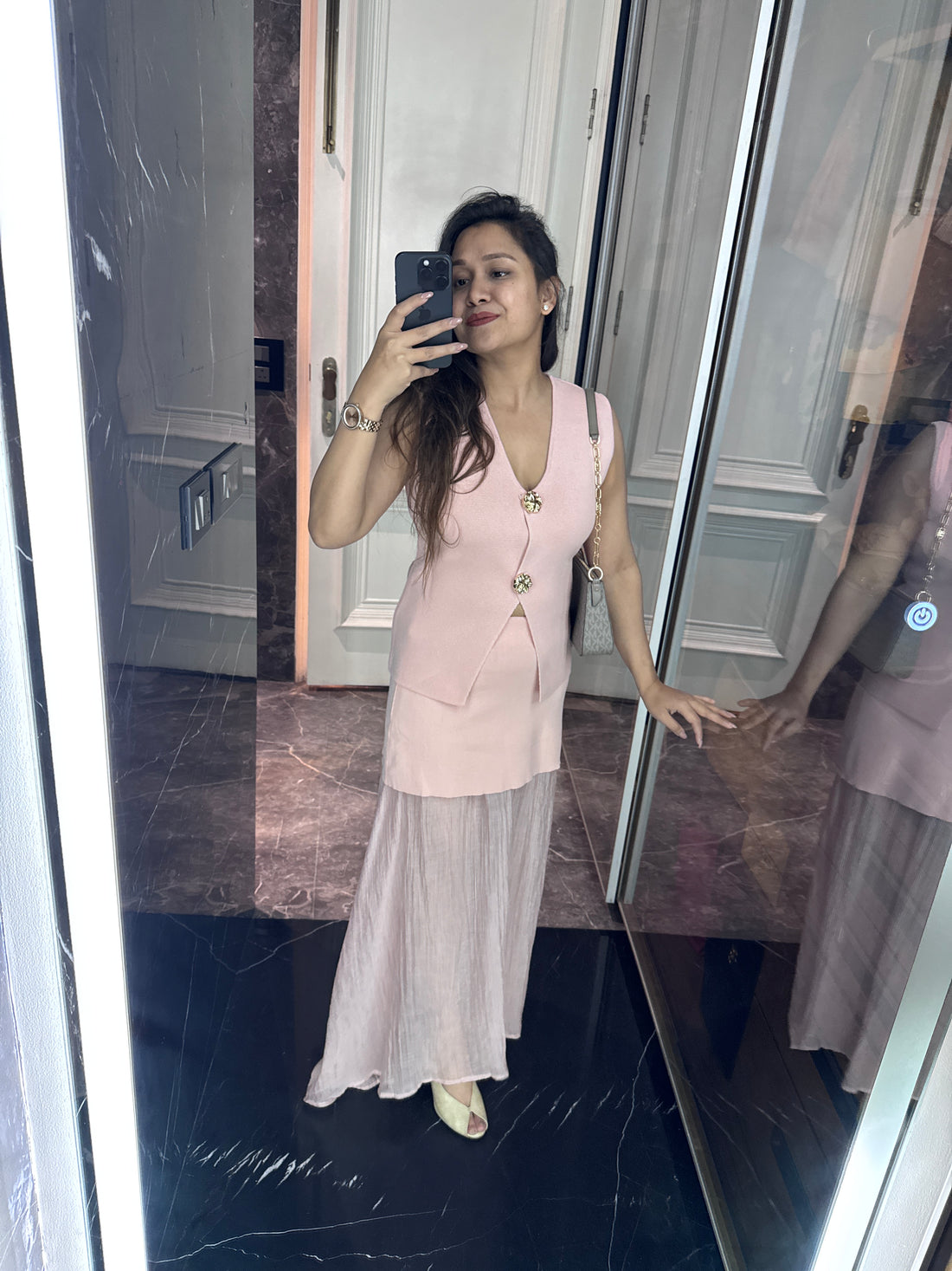 Rose skirt set