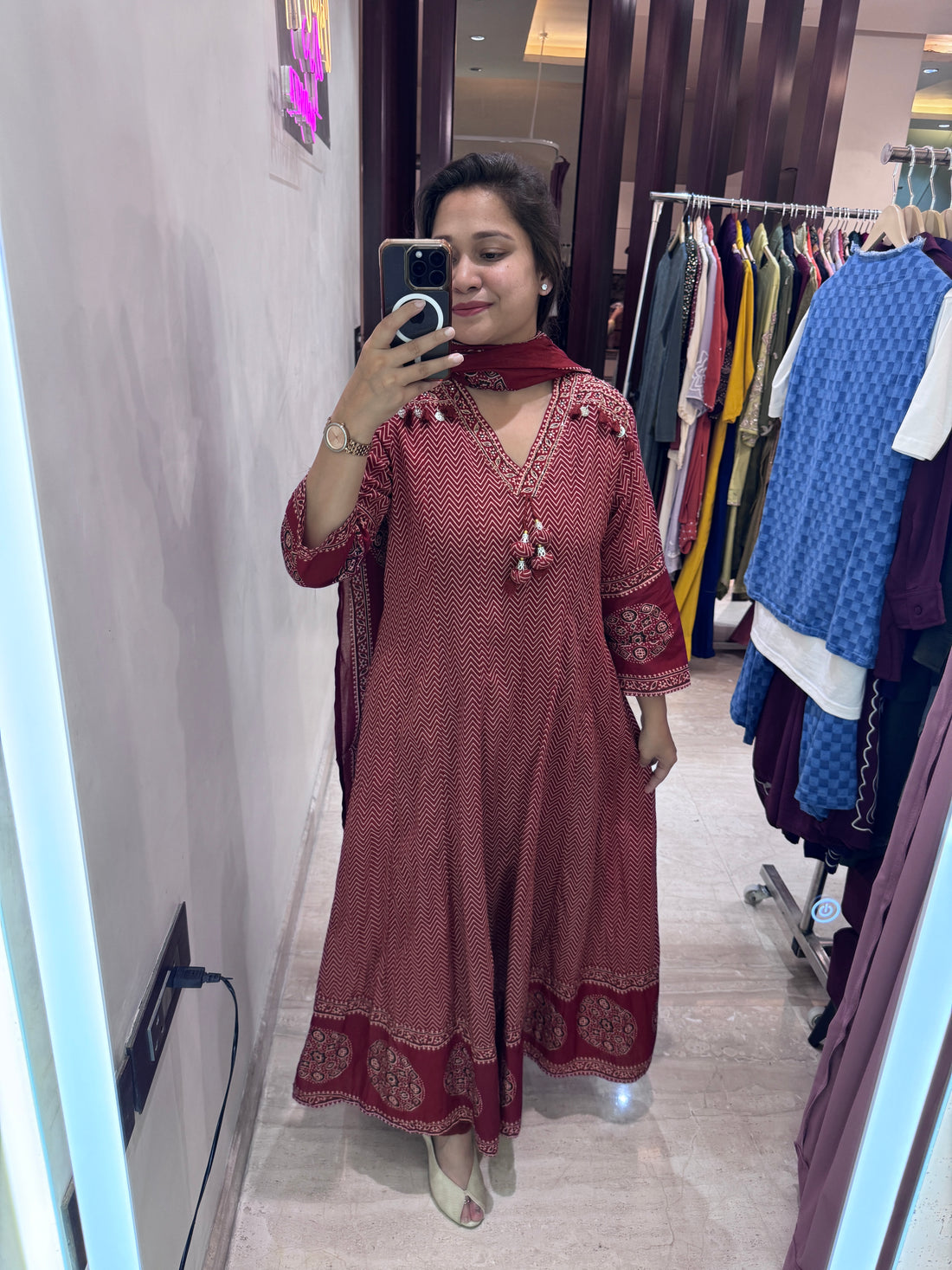 Meerab Anarkali  suit