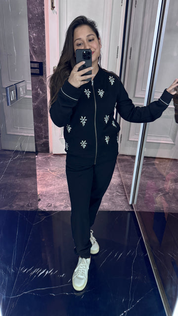 Embellished lounge  wear set