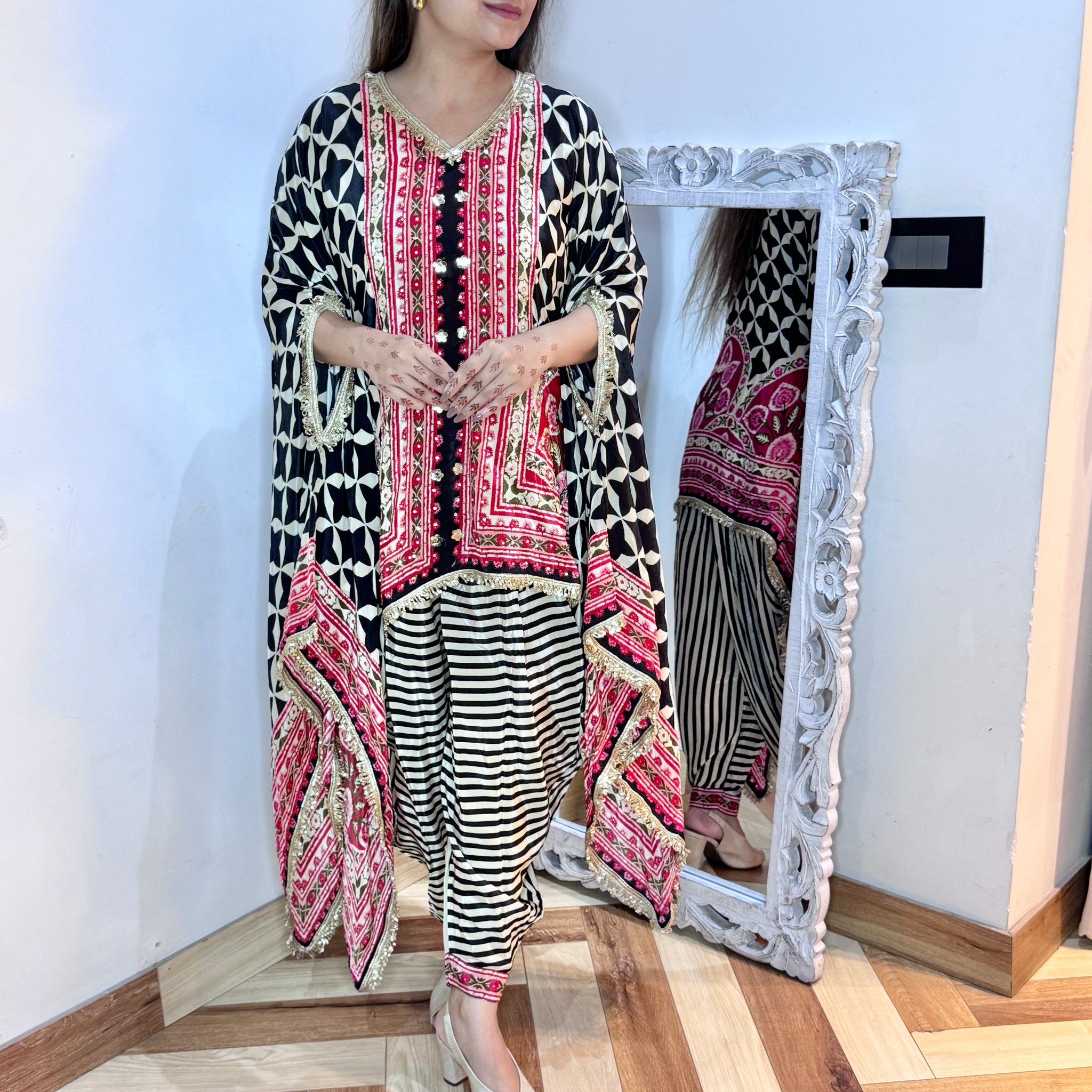 Kaftan tulip set