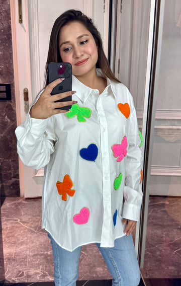 Heart & bow shirt